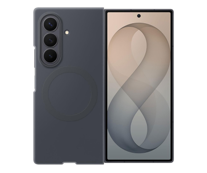 Etui do telefonów Samsung Silicone Magnet do Fold Ultra czarny
